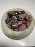 Rhodonite Tumbles