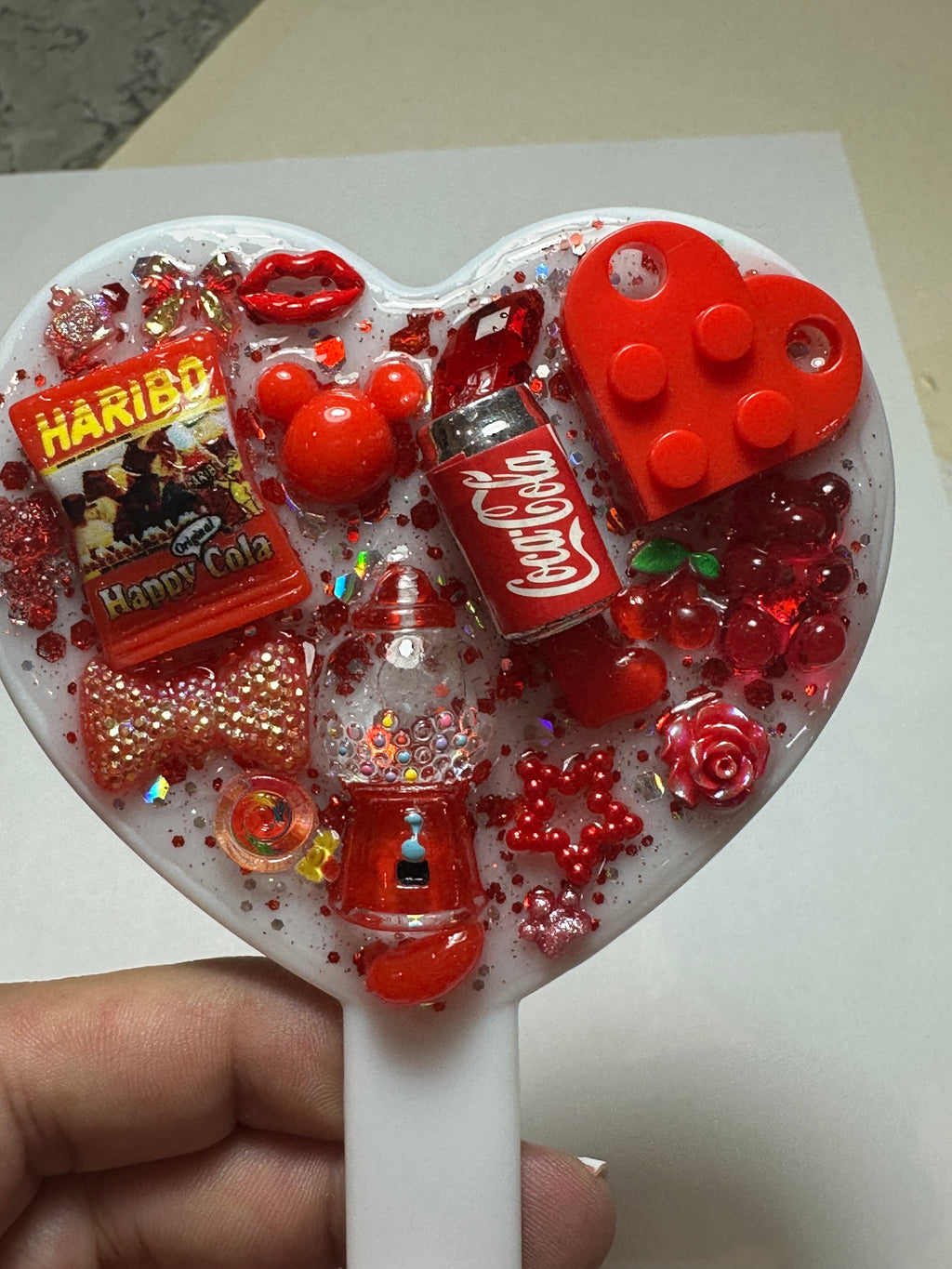 Small Heart Hand Mirror