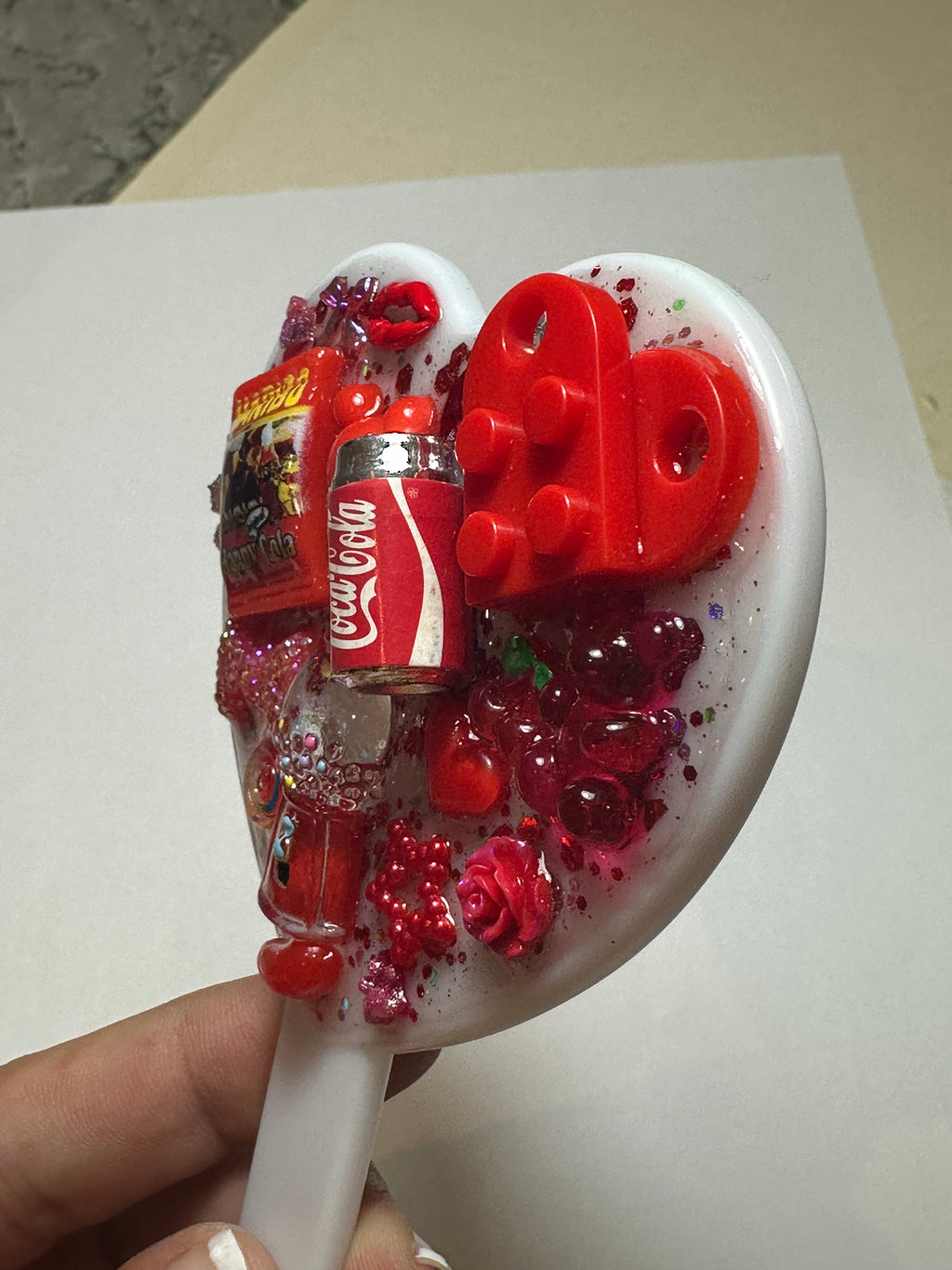 Small Heart Hand Mirror