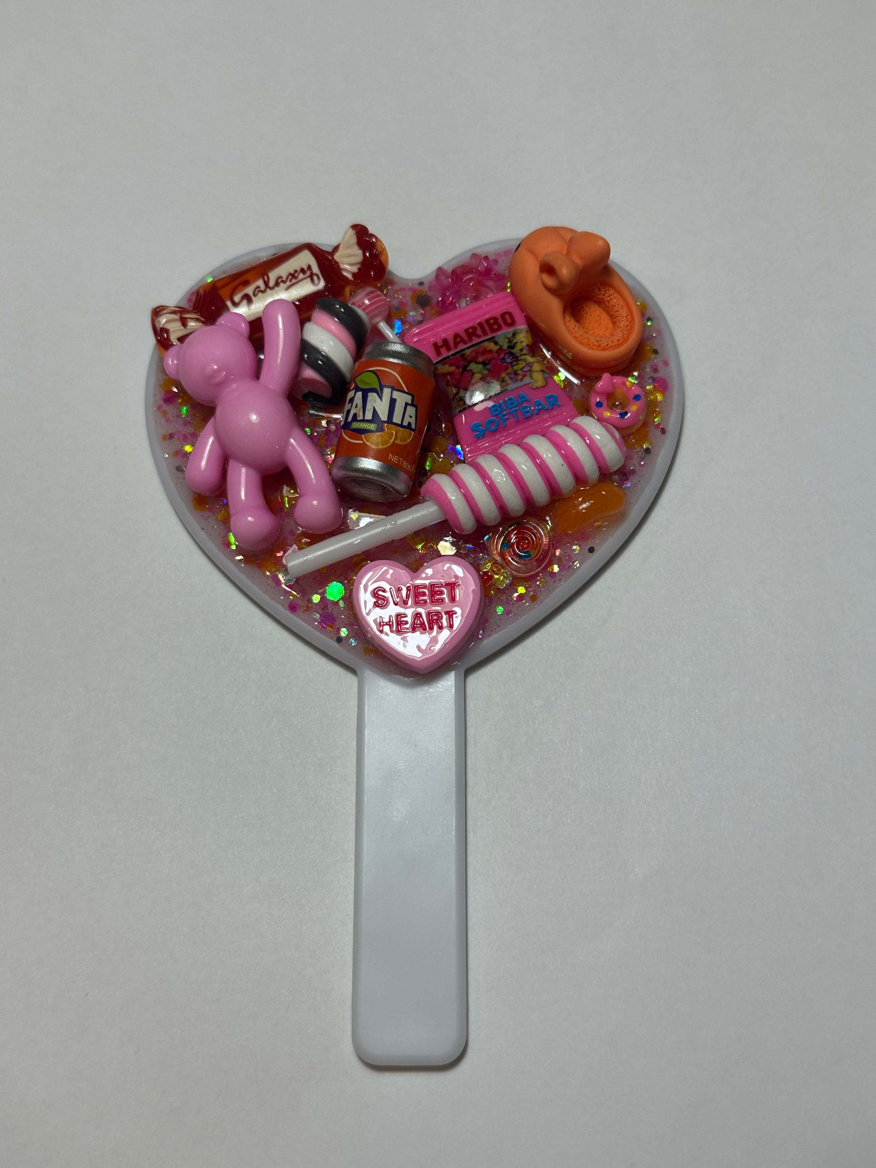 Small Heart Hand Mirror