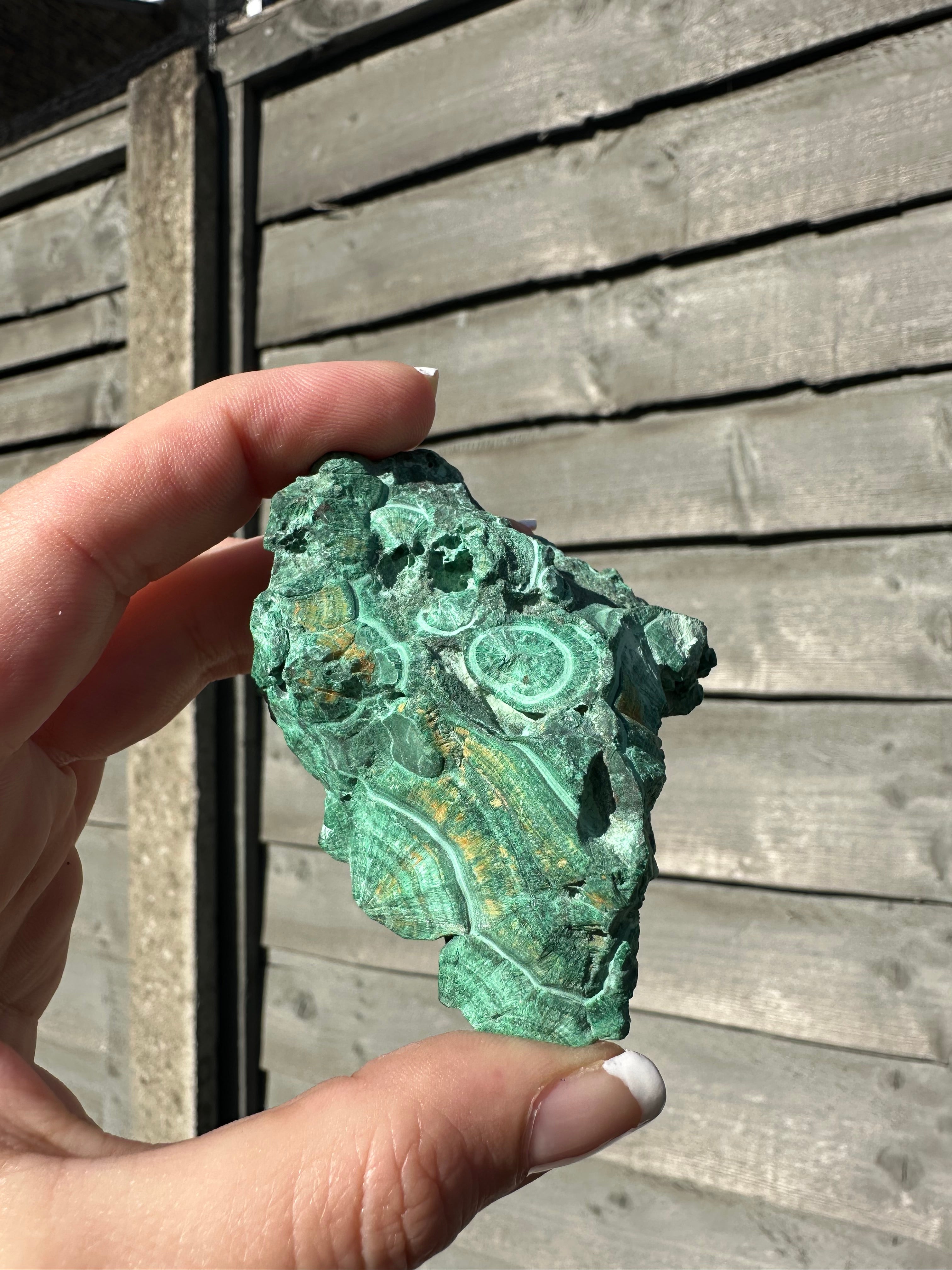 Raw Malachite Specimen