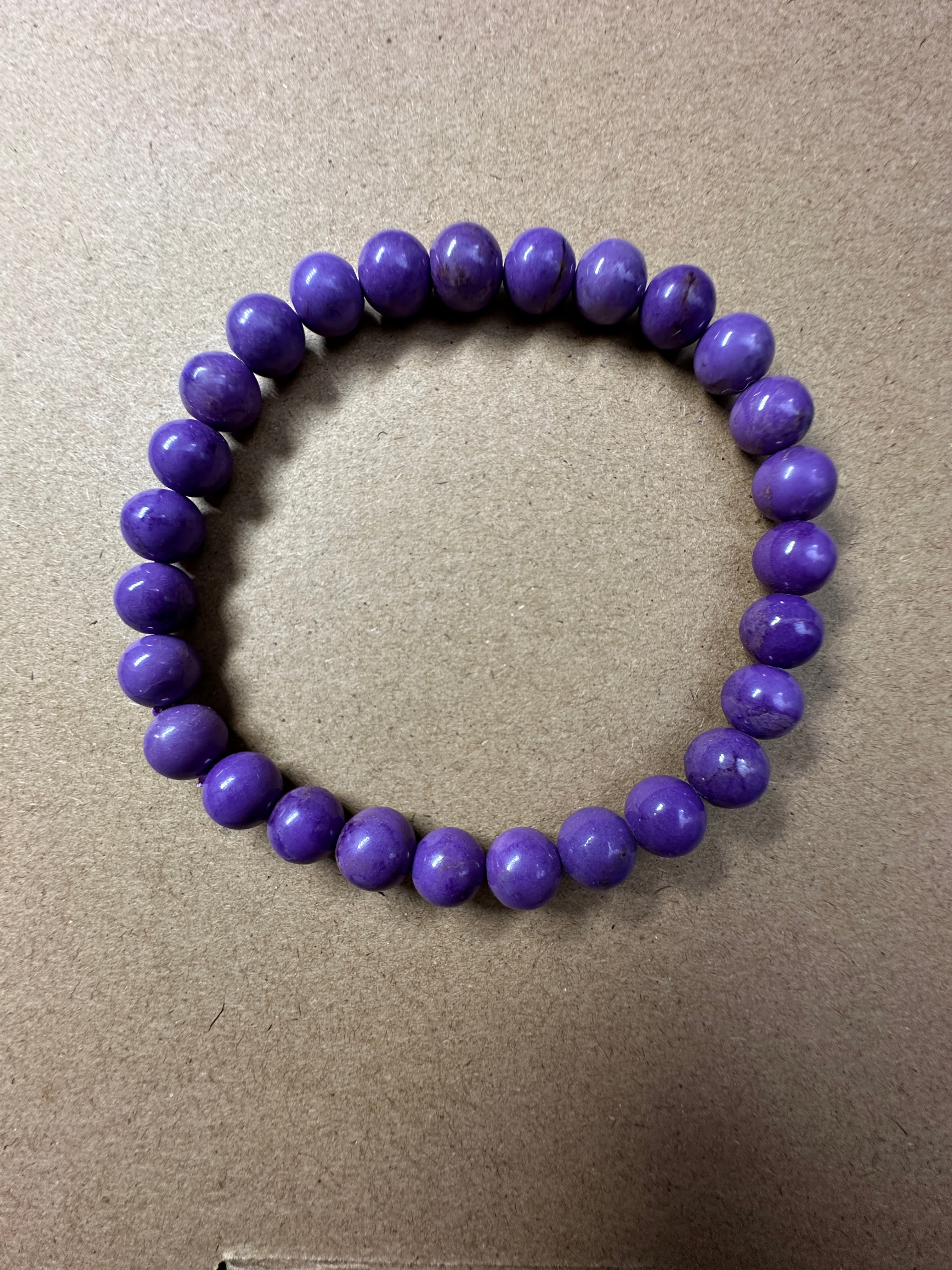 Phosphosiderite Beaded Bracelet