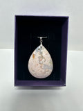 Flower Agate Pendant 1