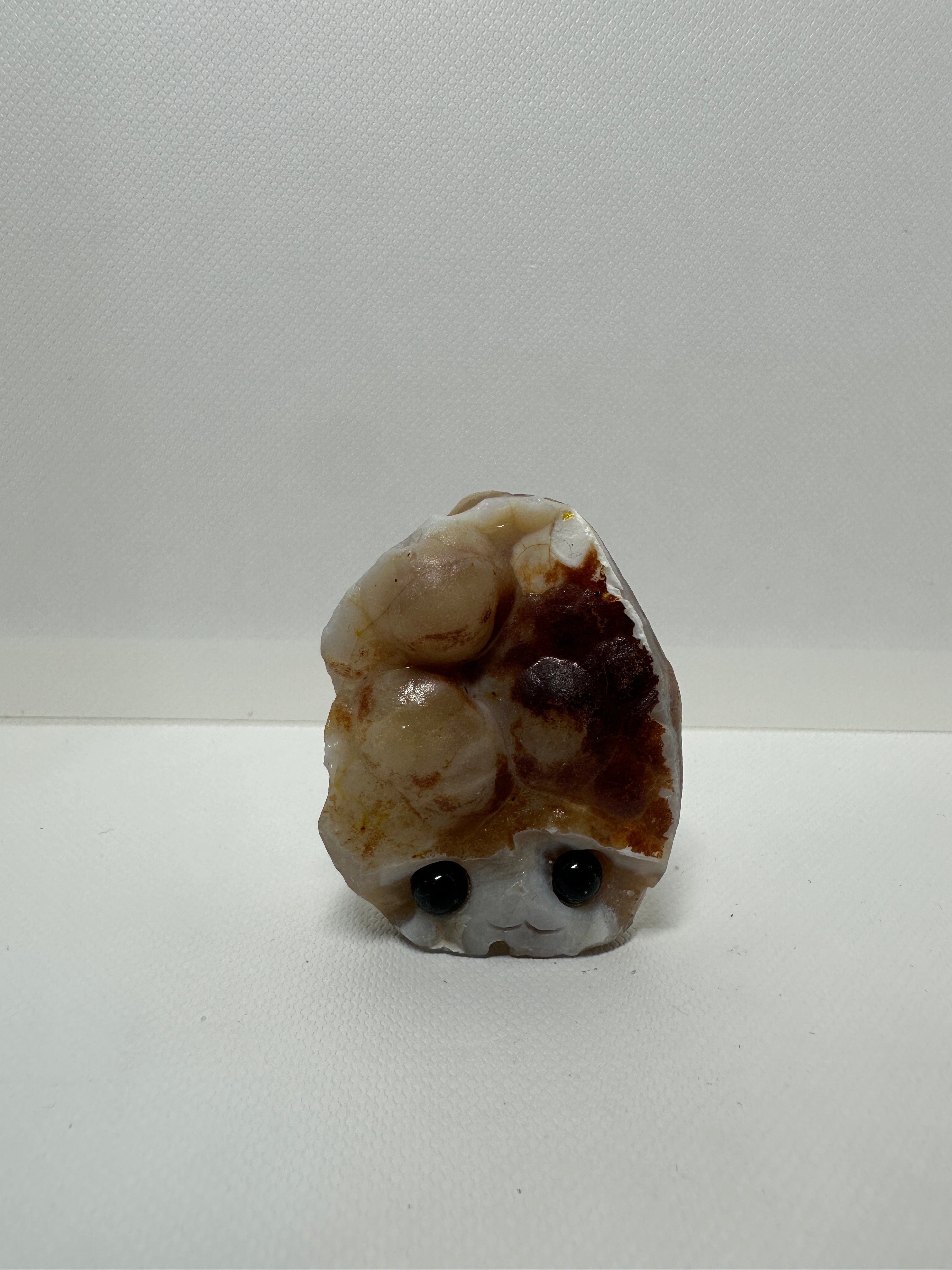 Agate Pet Rock Face