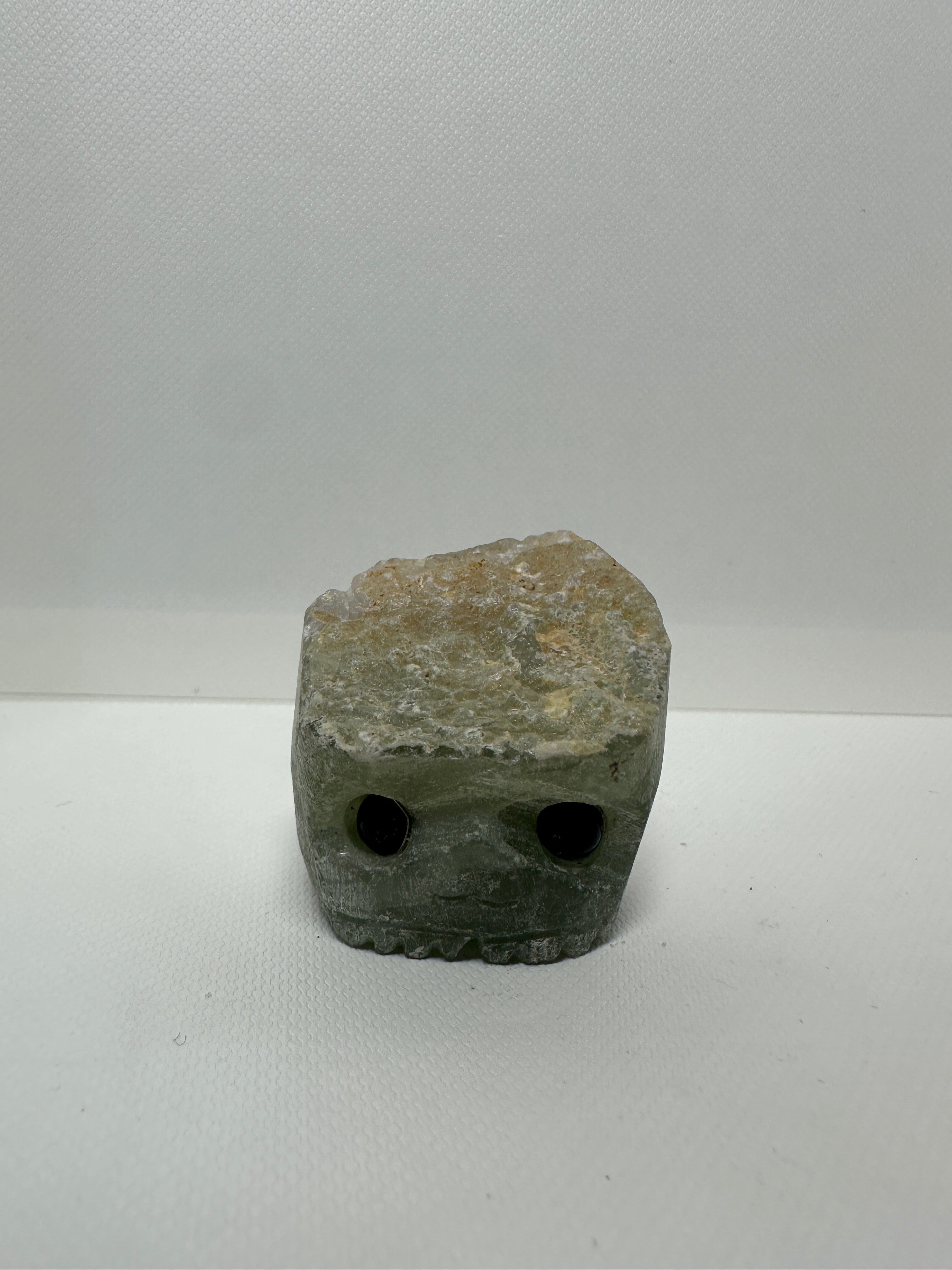Fluorite Pet Rock Face