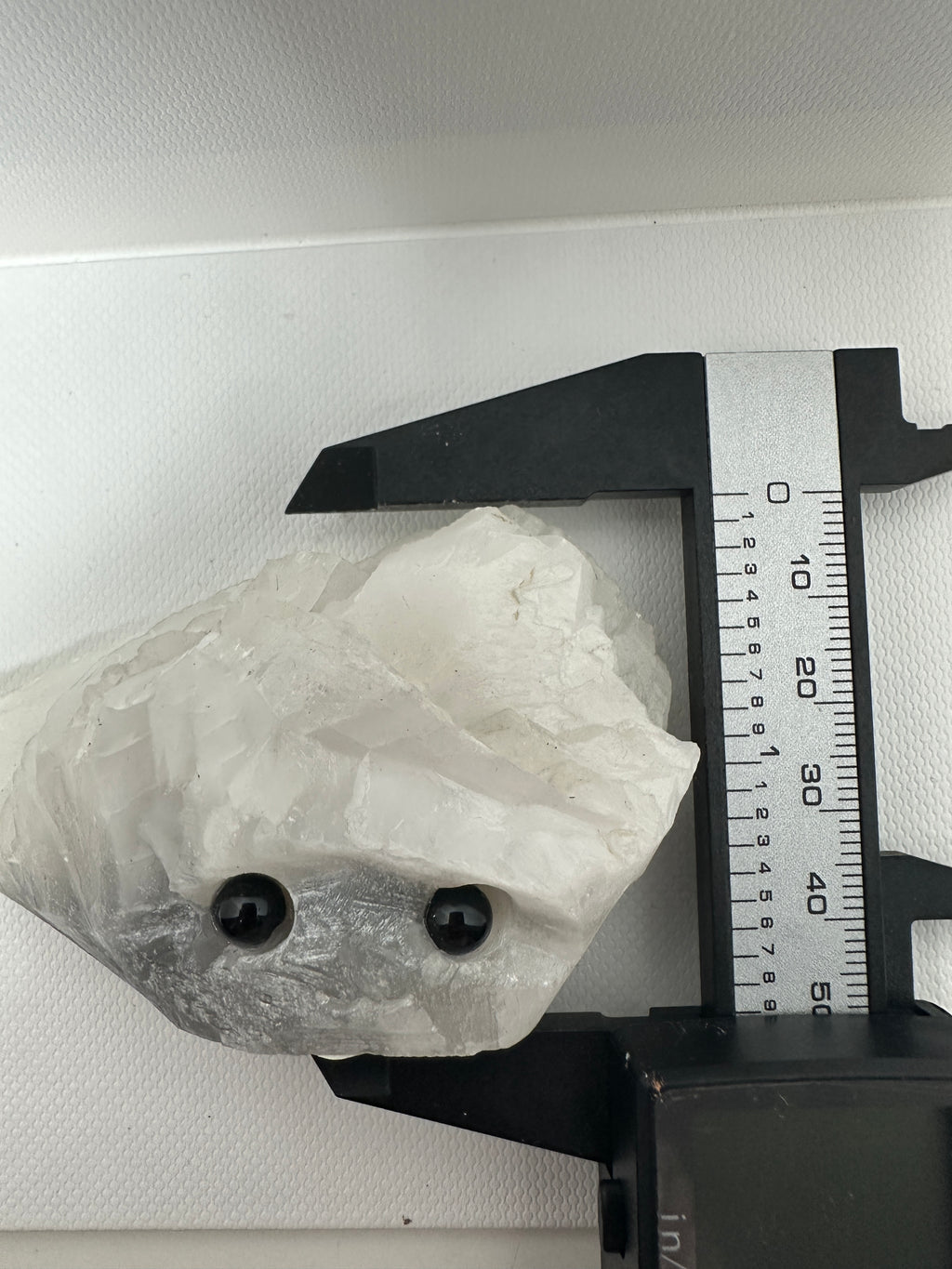 Mangano Calcite Specimen Pet Rock Face