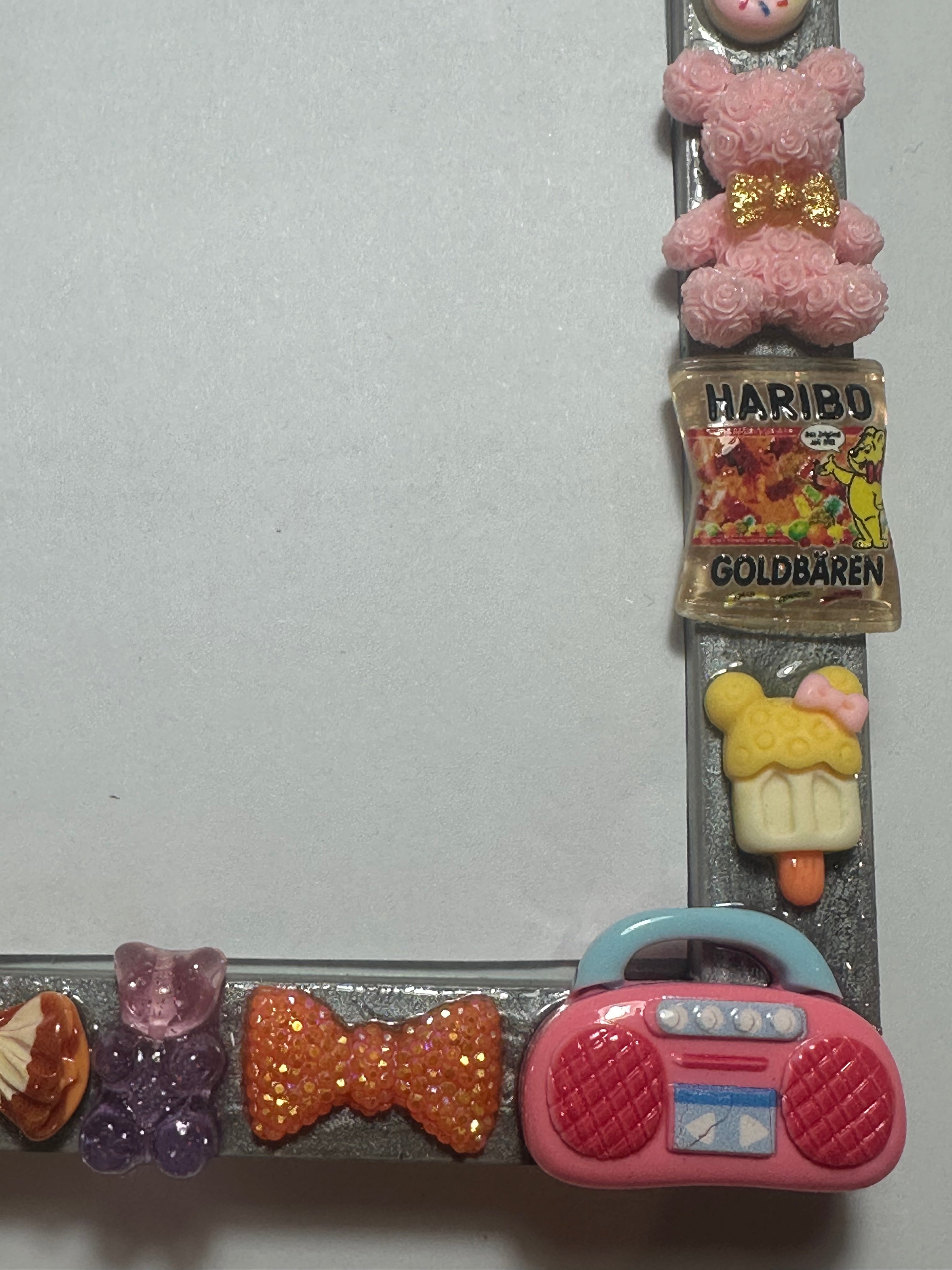 Handmade Resin Photo Frame – Candy Charm Decor