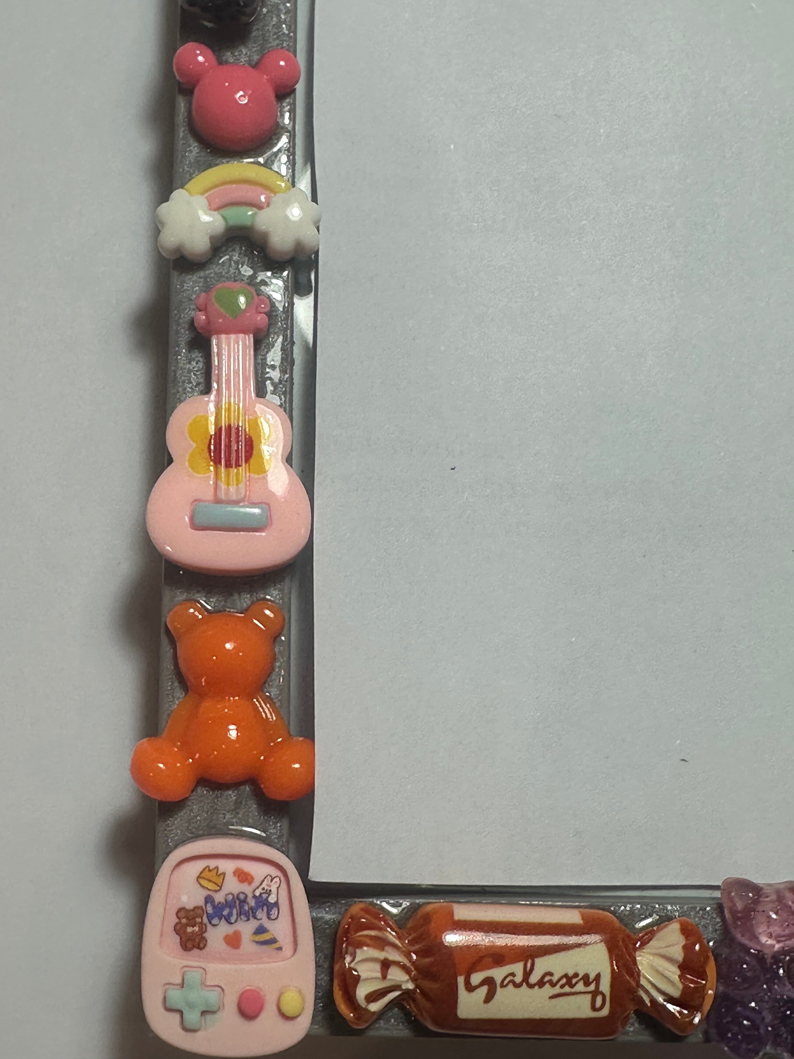 Handmade Resin Photo Frame – Candy Charm Decor