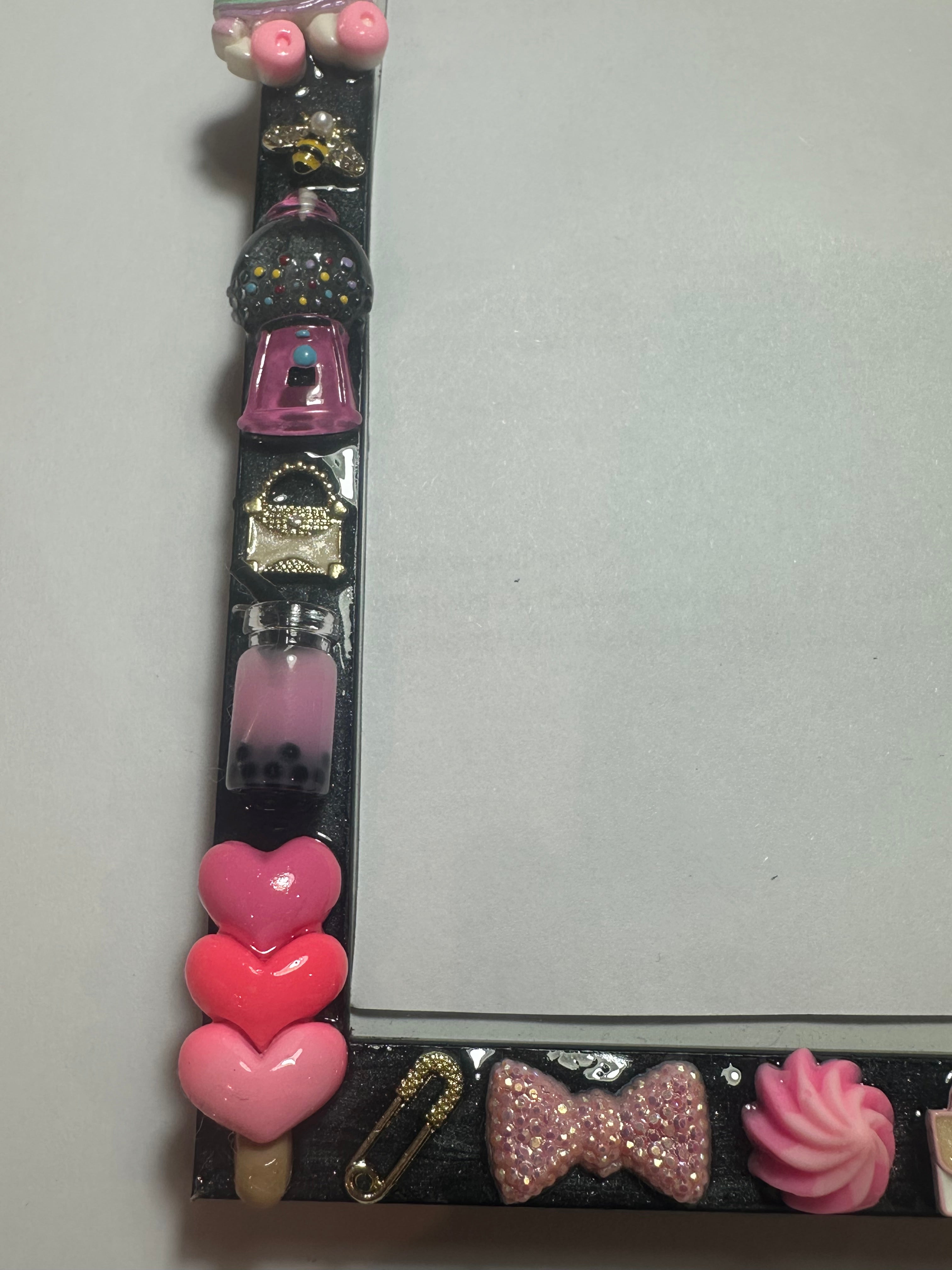 Handmade Resin Photo Frame – Candy Charm Decor