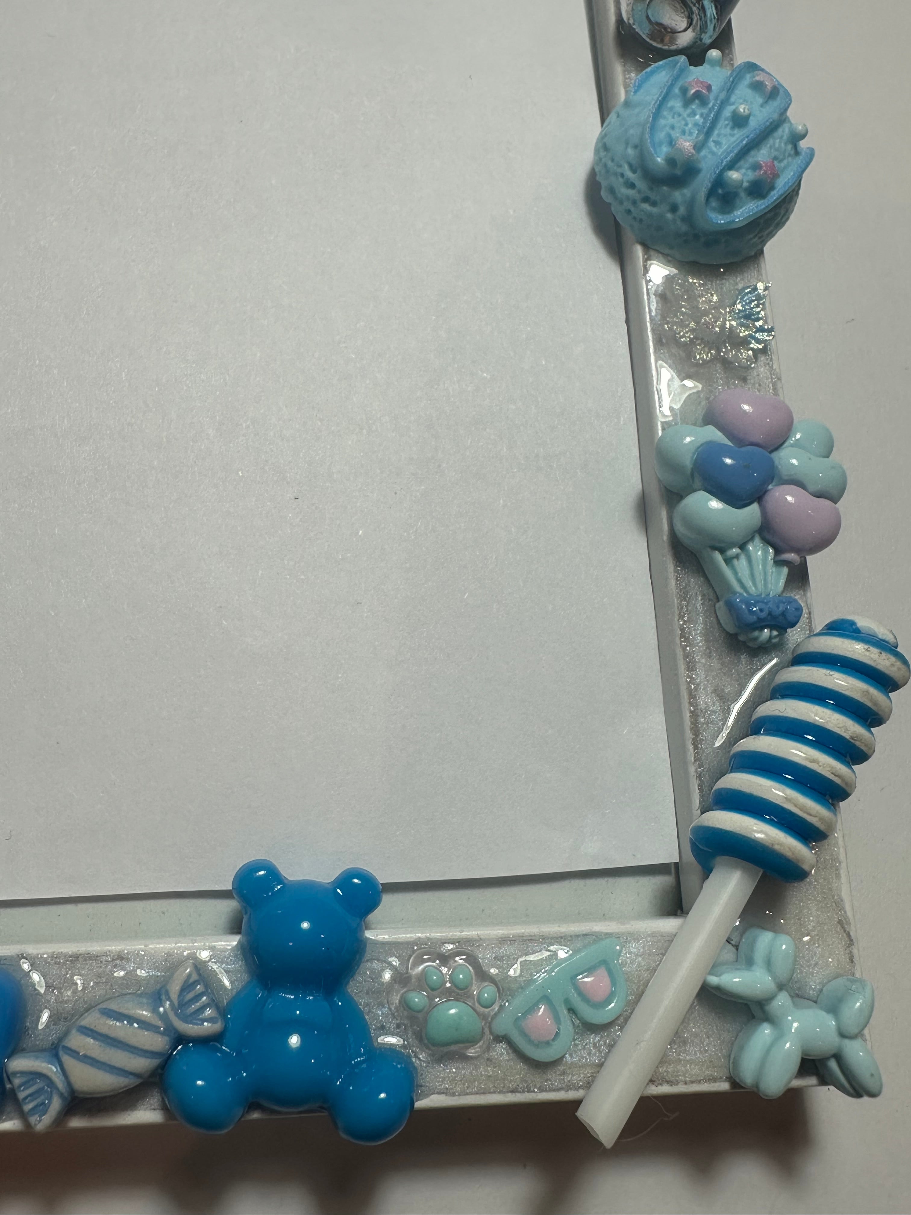 Handmade Resin Photo Frame – Candy Charm Decor