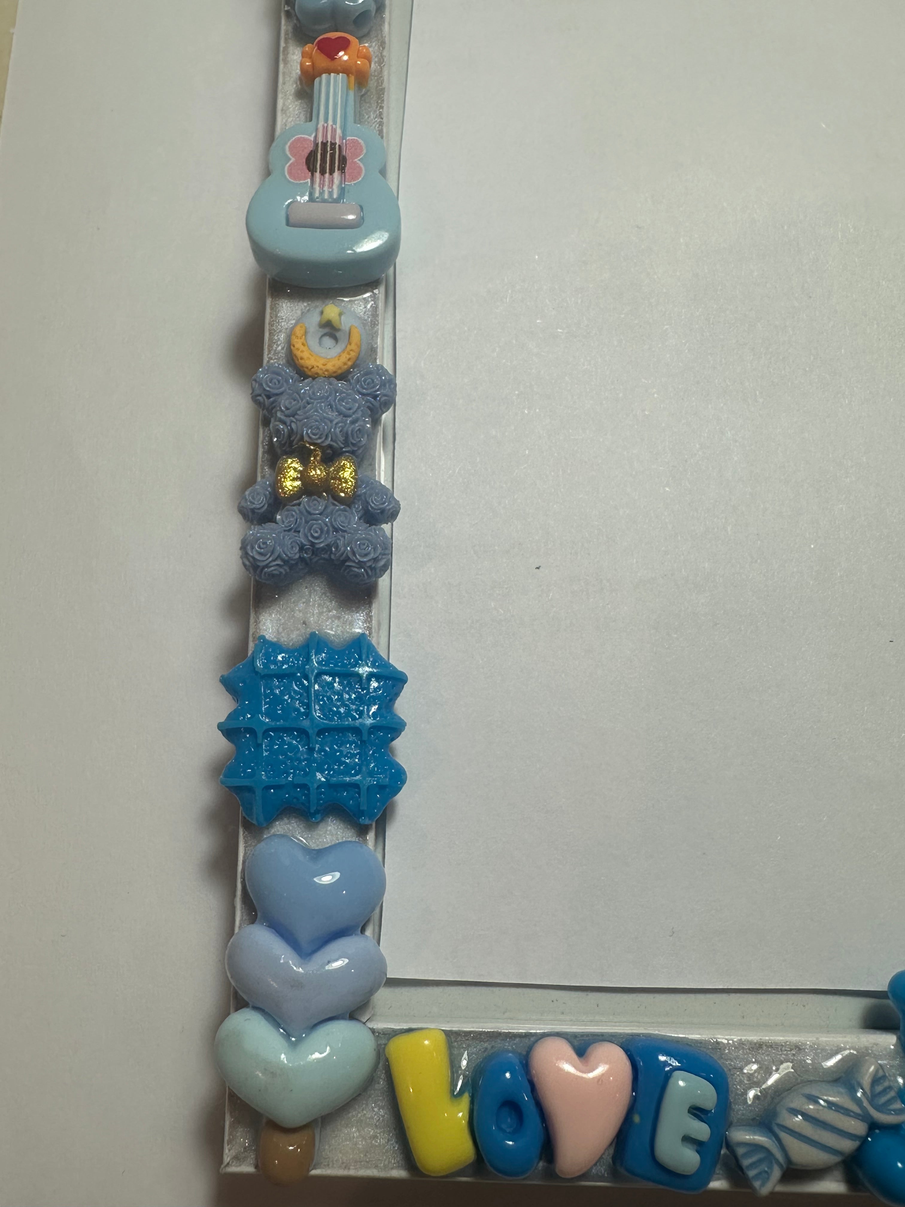 Handmade Resin Photo Frame – Candy Charm Decor