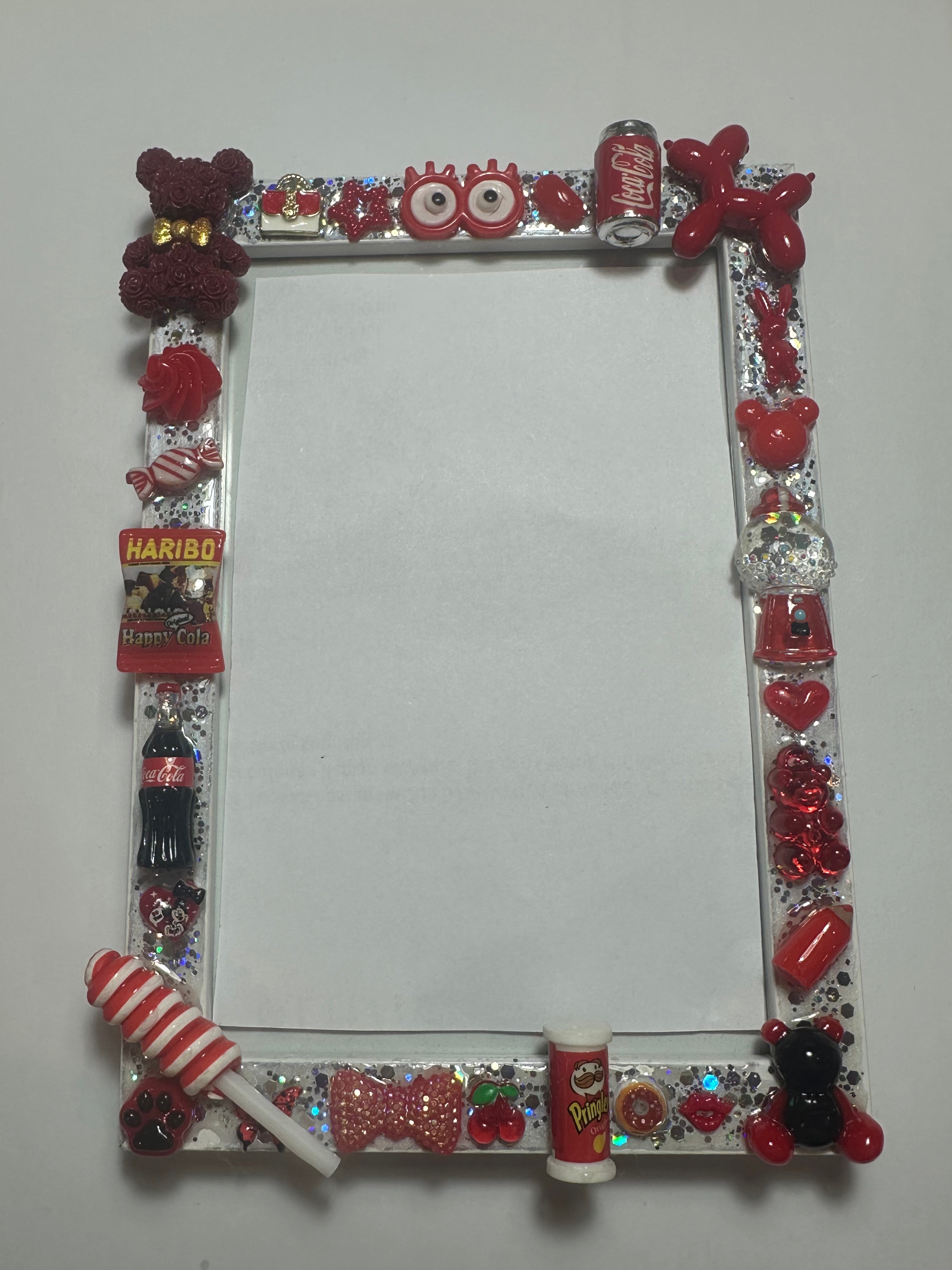 Handmade Resin Photo Frame – Candy Charm Decor
