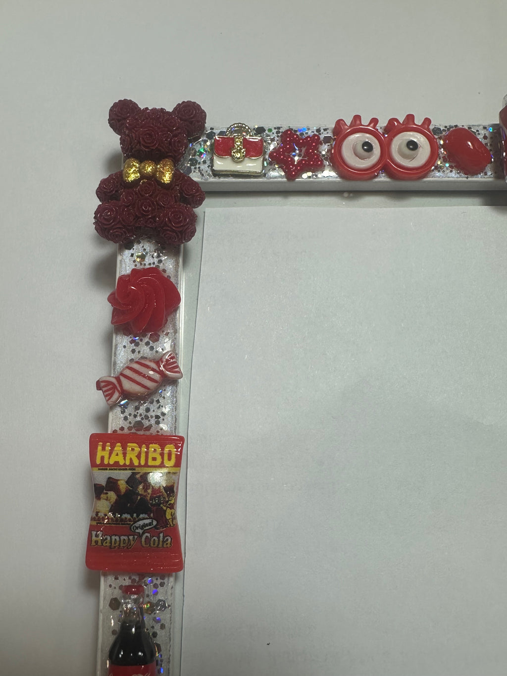 Handmade Resin Photo Frame – Candy Charm Decor