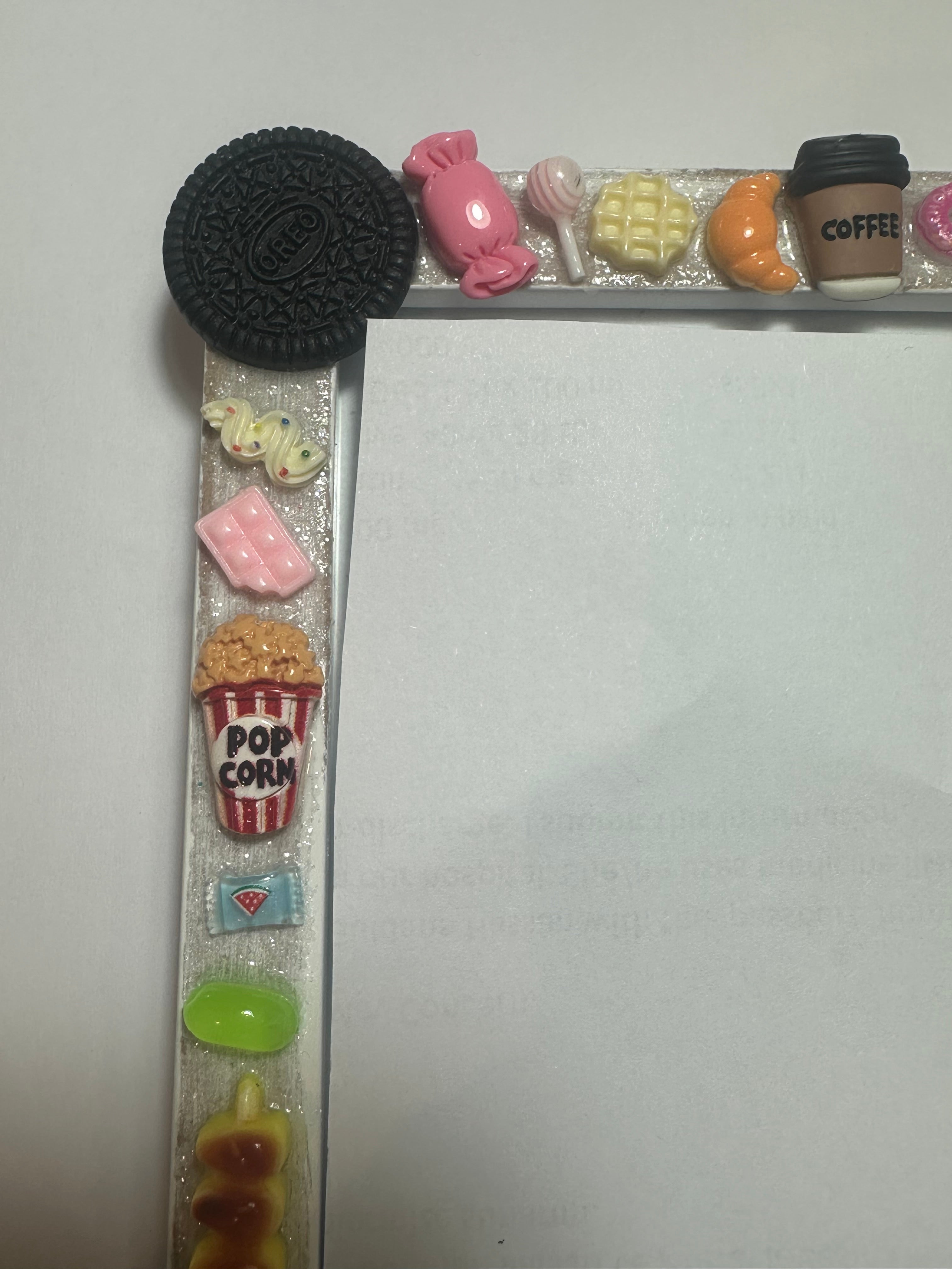 Handmade Resin Photo Frame – Candy Charm Decor