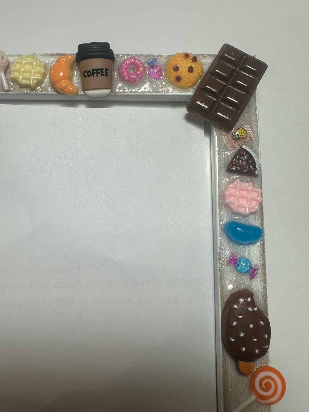 Handmade Resin Photo Frame – Candy Charm Decor