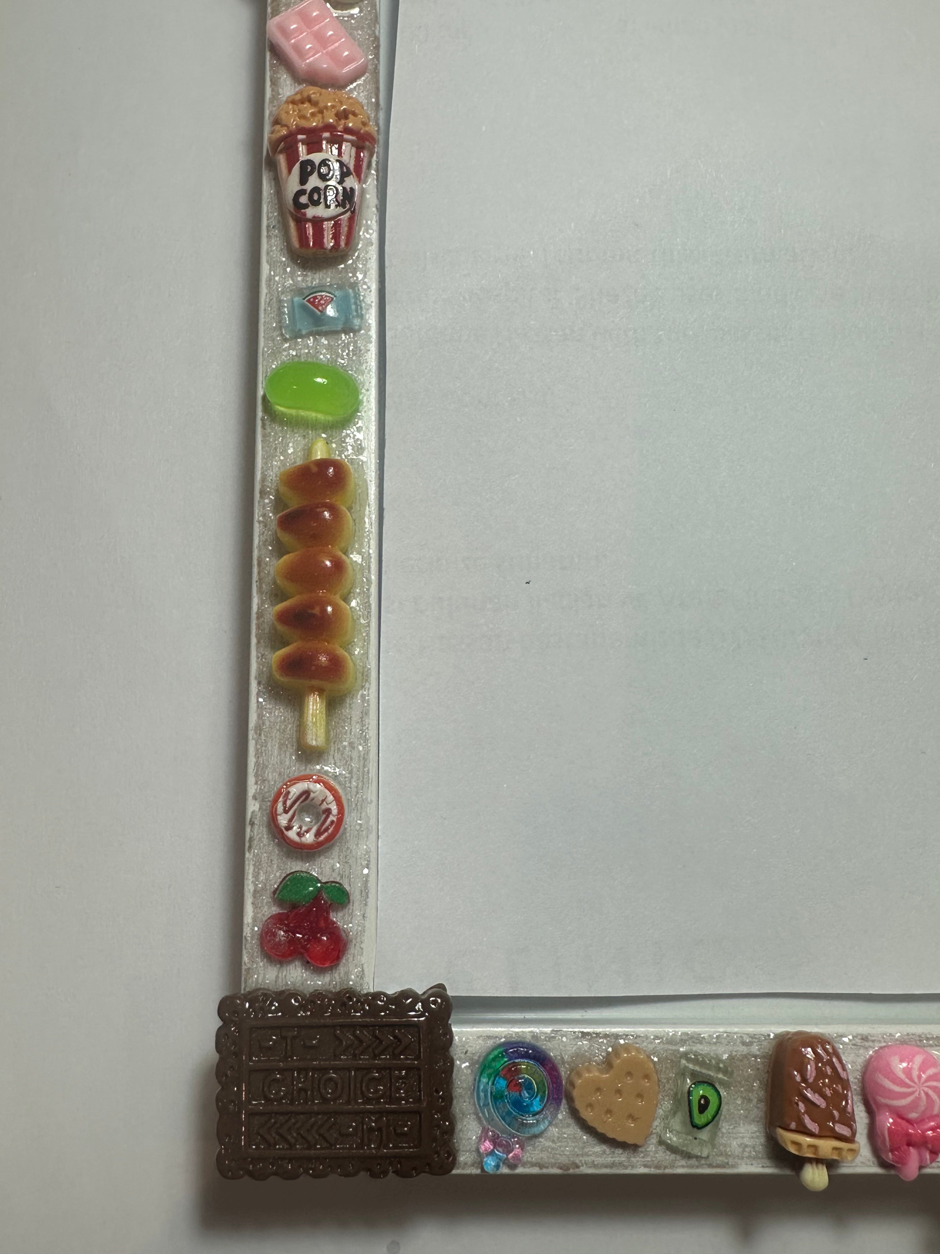 Handmade Resin Photo Frame – Candy Charm Decor