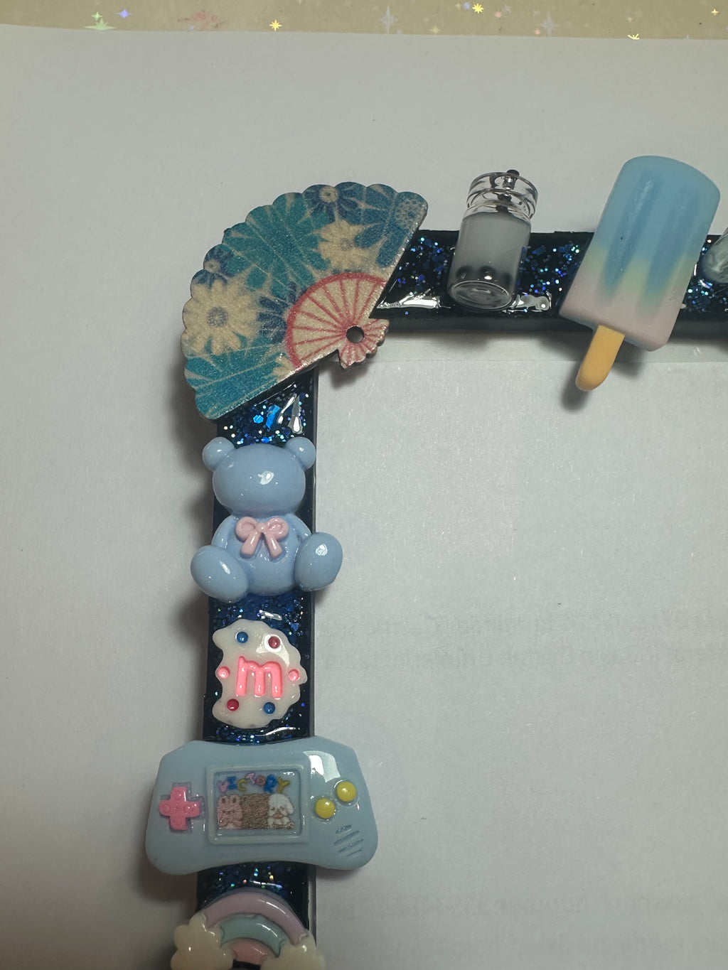 Handmade Resin Photo Frame – Candy Charm Decor