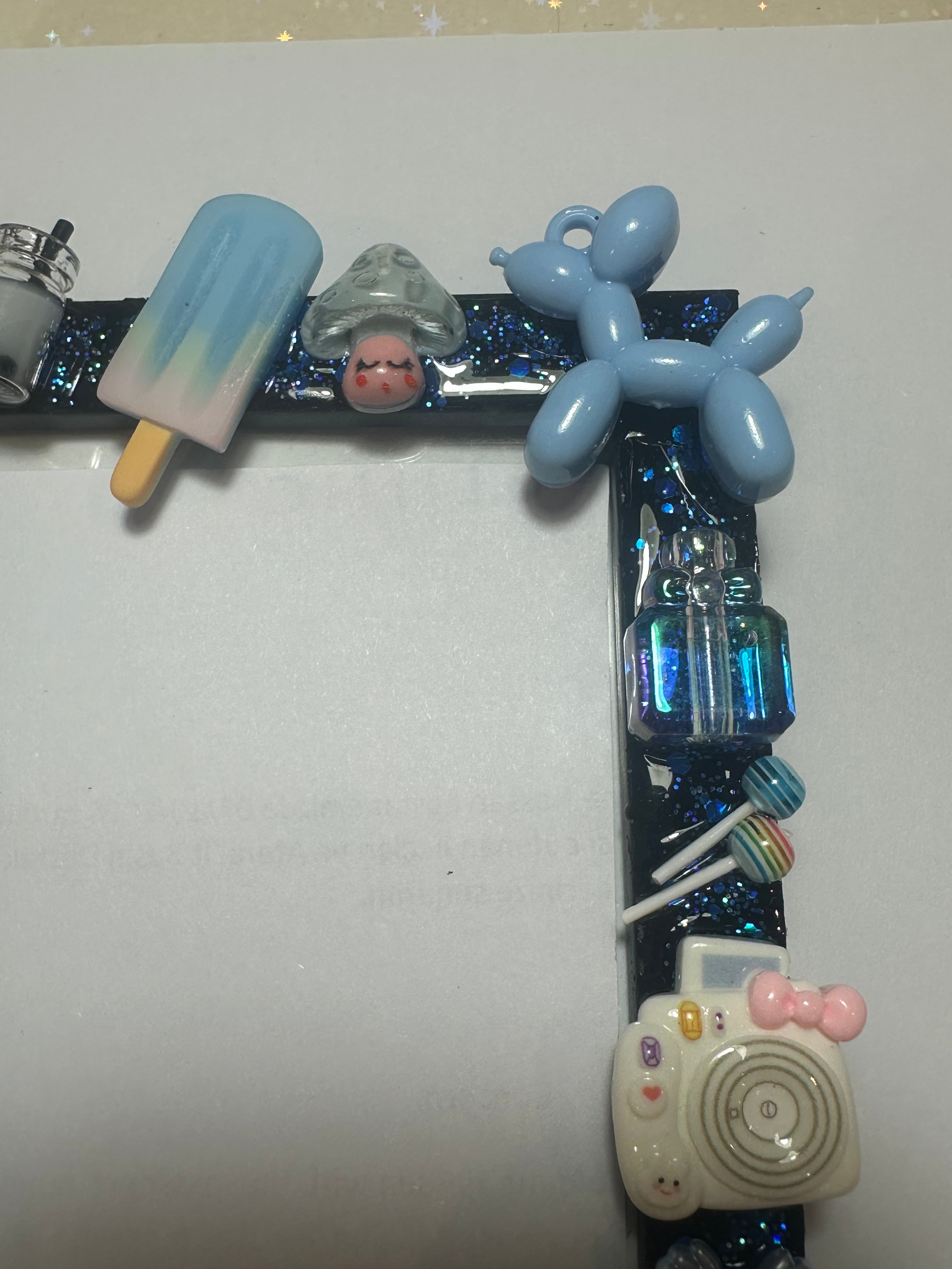 Handmade Resin Photo Frame – Candy Charm Decor
