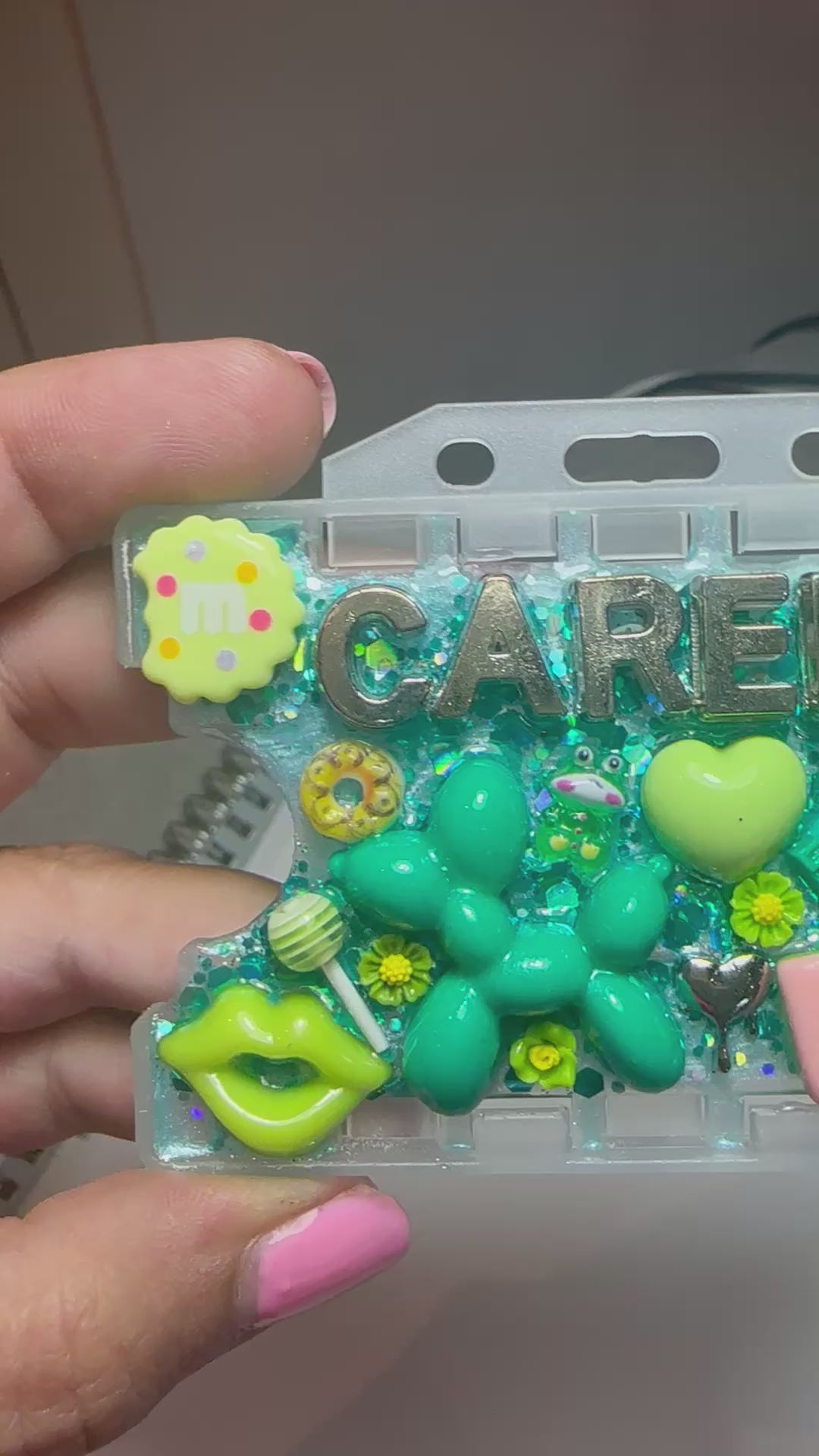 Handmade Lanyard/ Card Holder