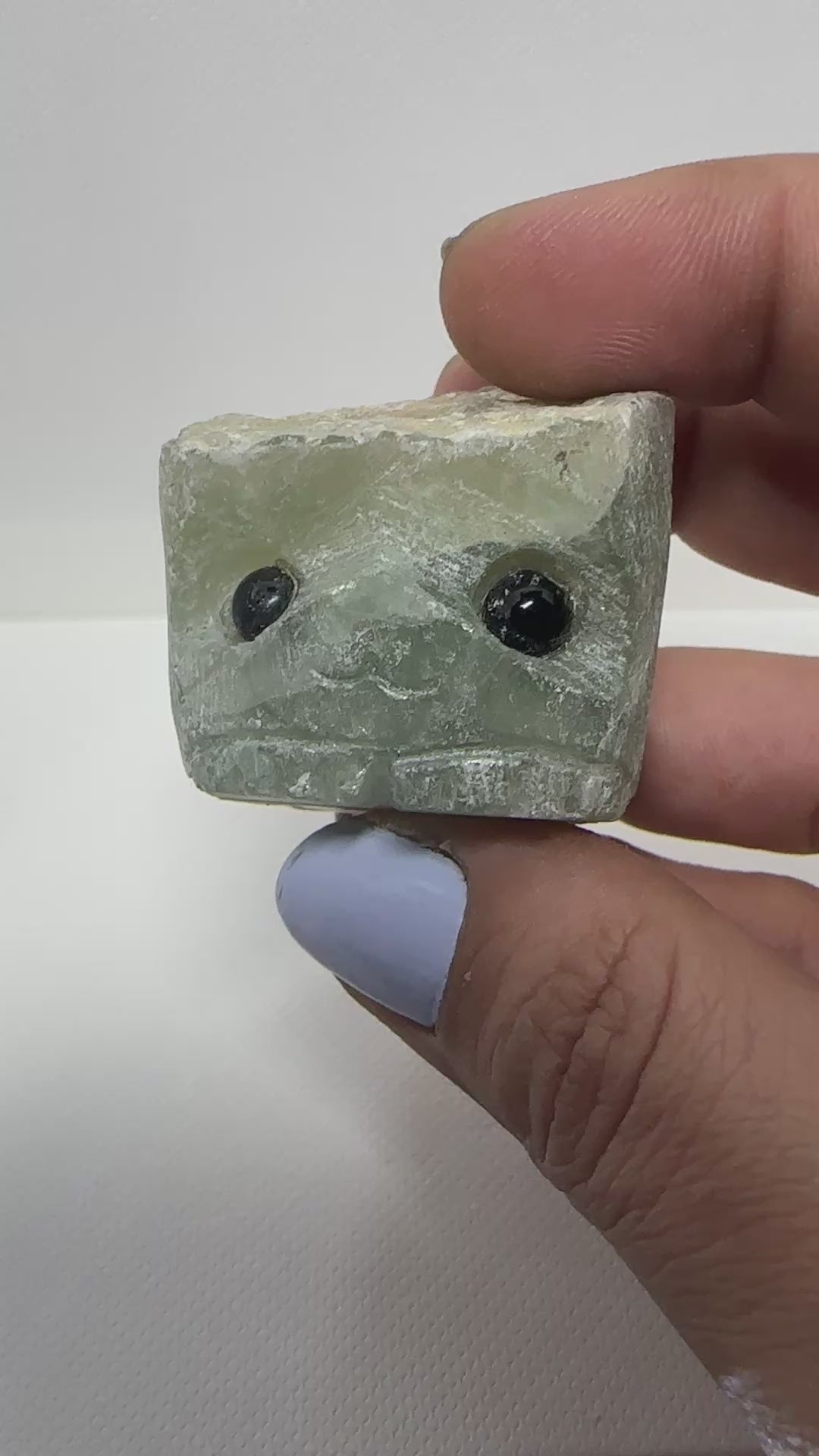 Fluorite Pet Rock Face