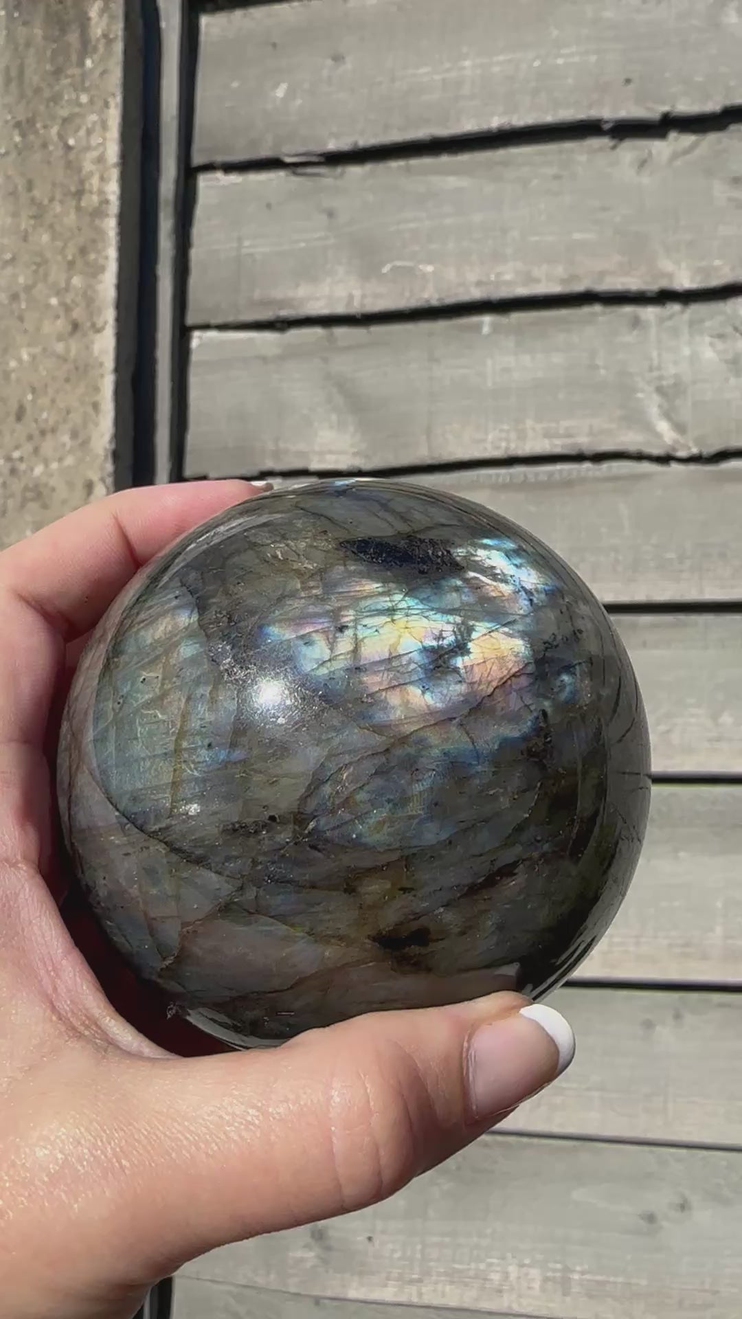 Labradorite Large Sphere