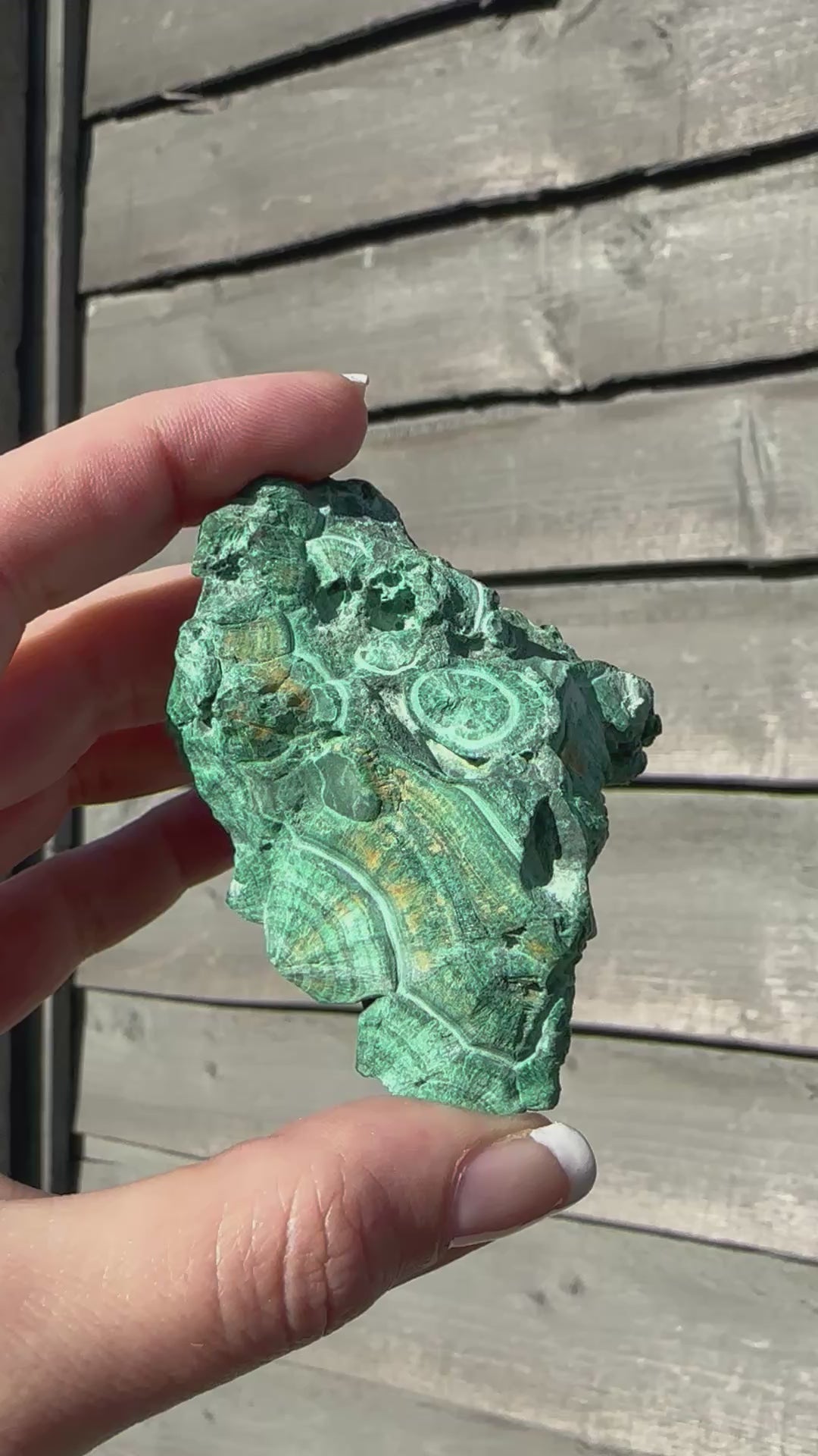 Raw Malachite Specimen