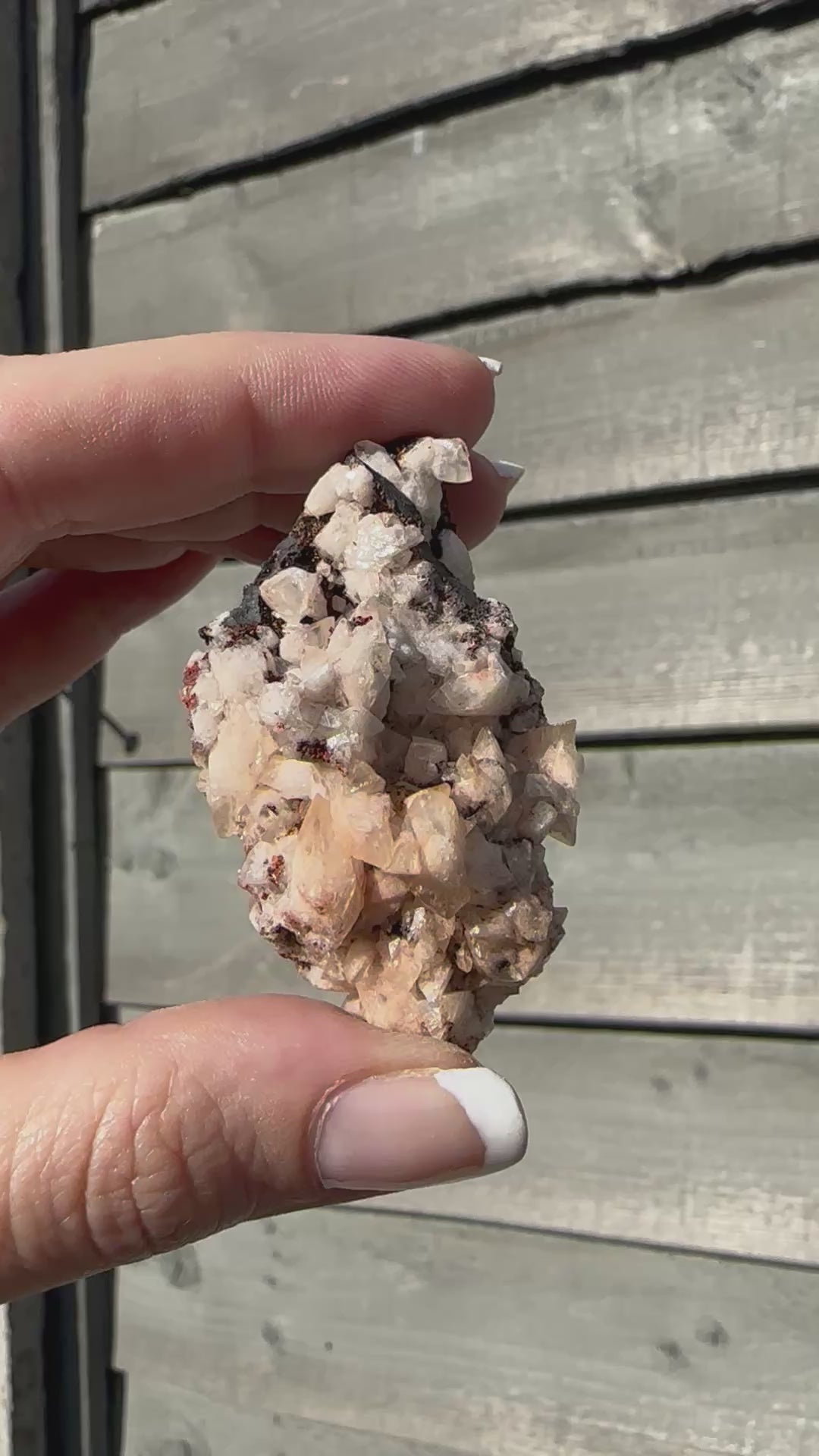 Calcite with Hematite 2