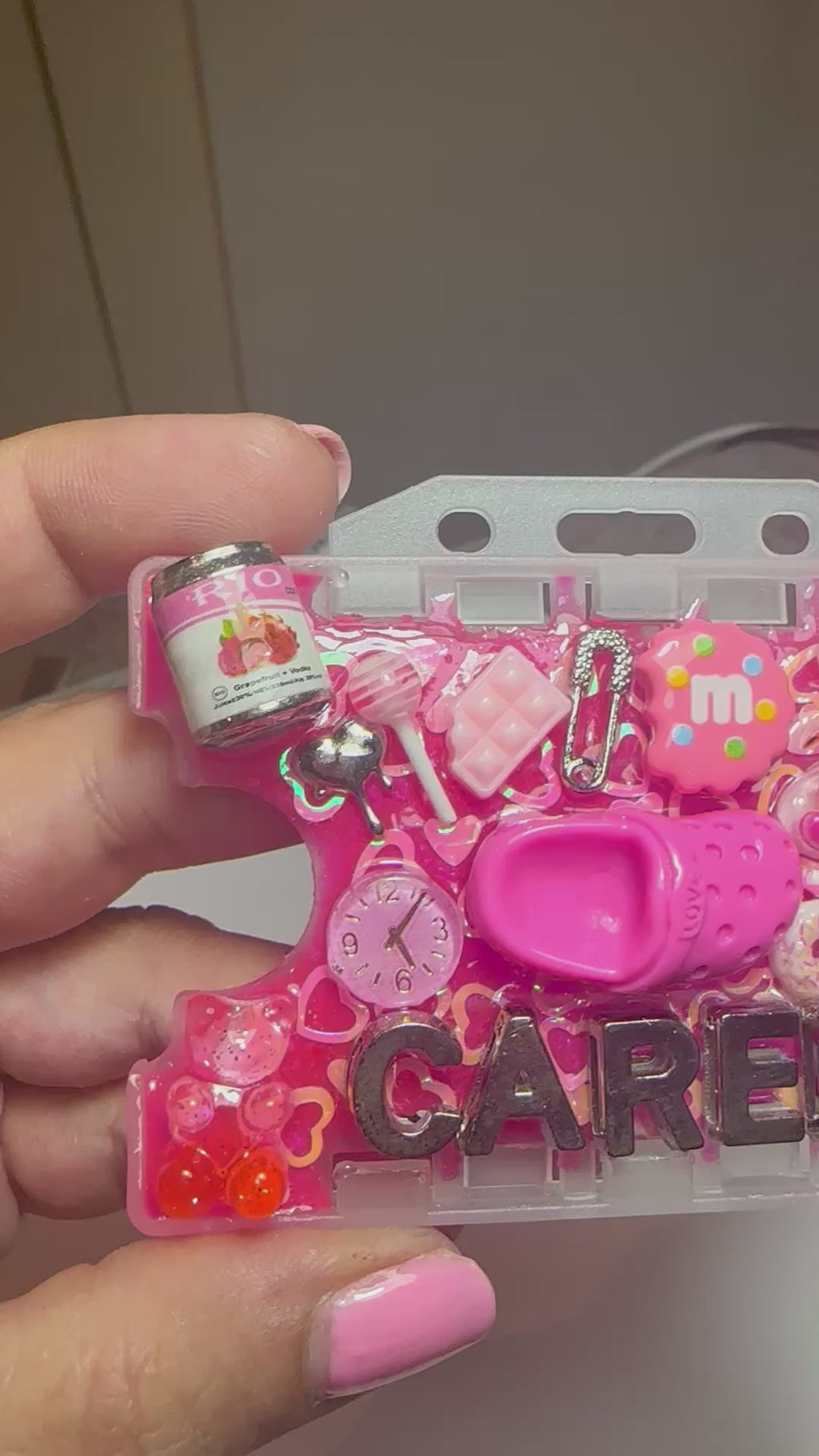 Handmade Lanyard/ Card Holder