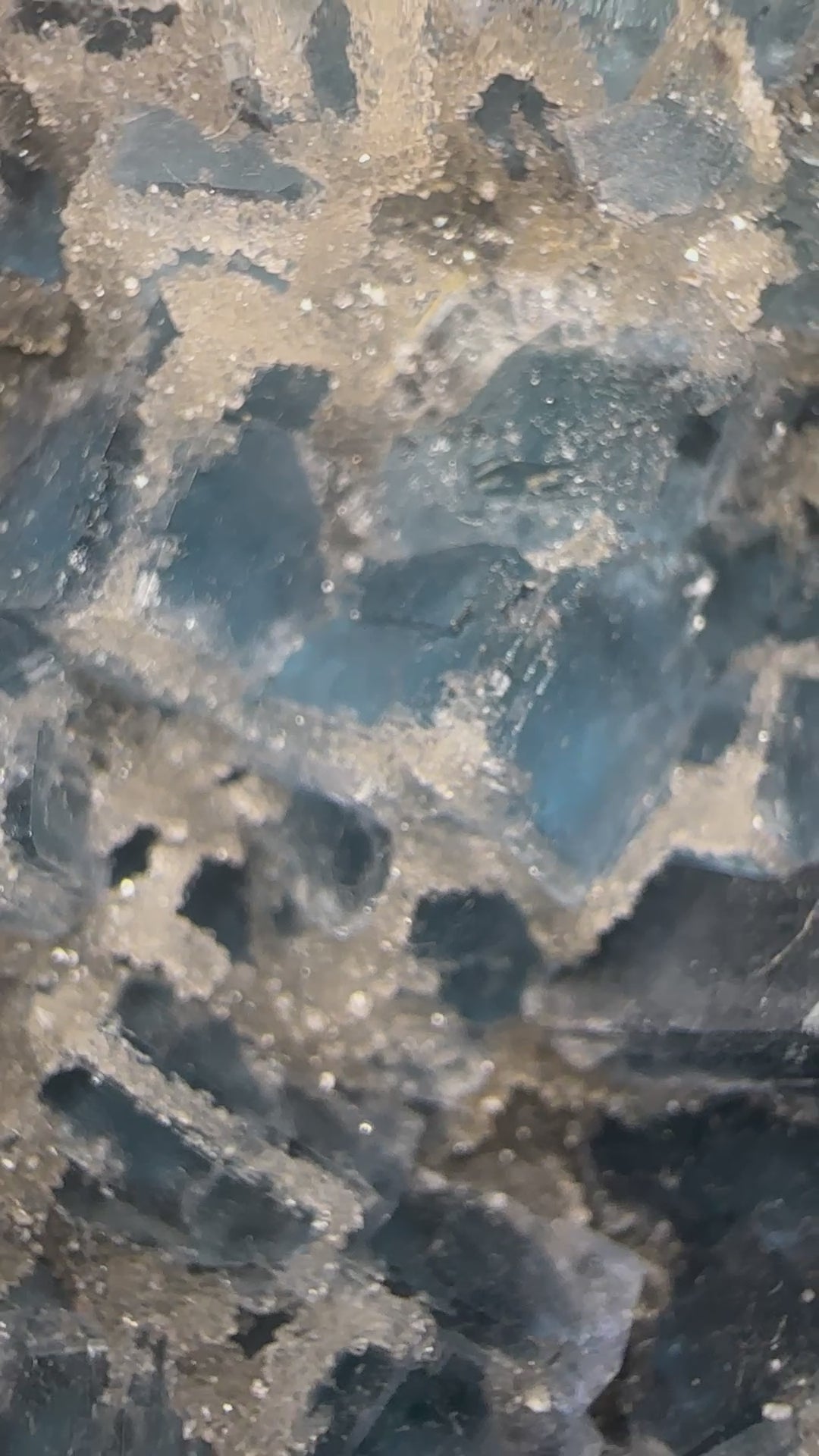 Cubic Sugar Fluorite Specimen