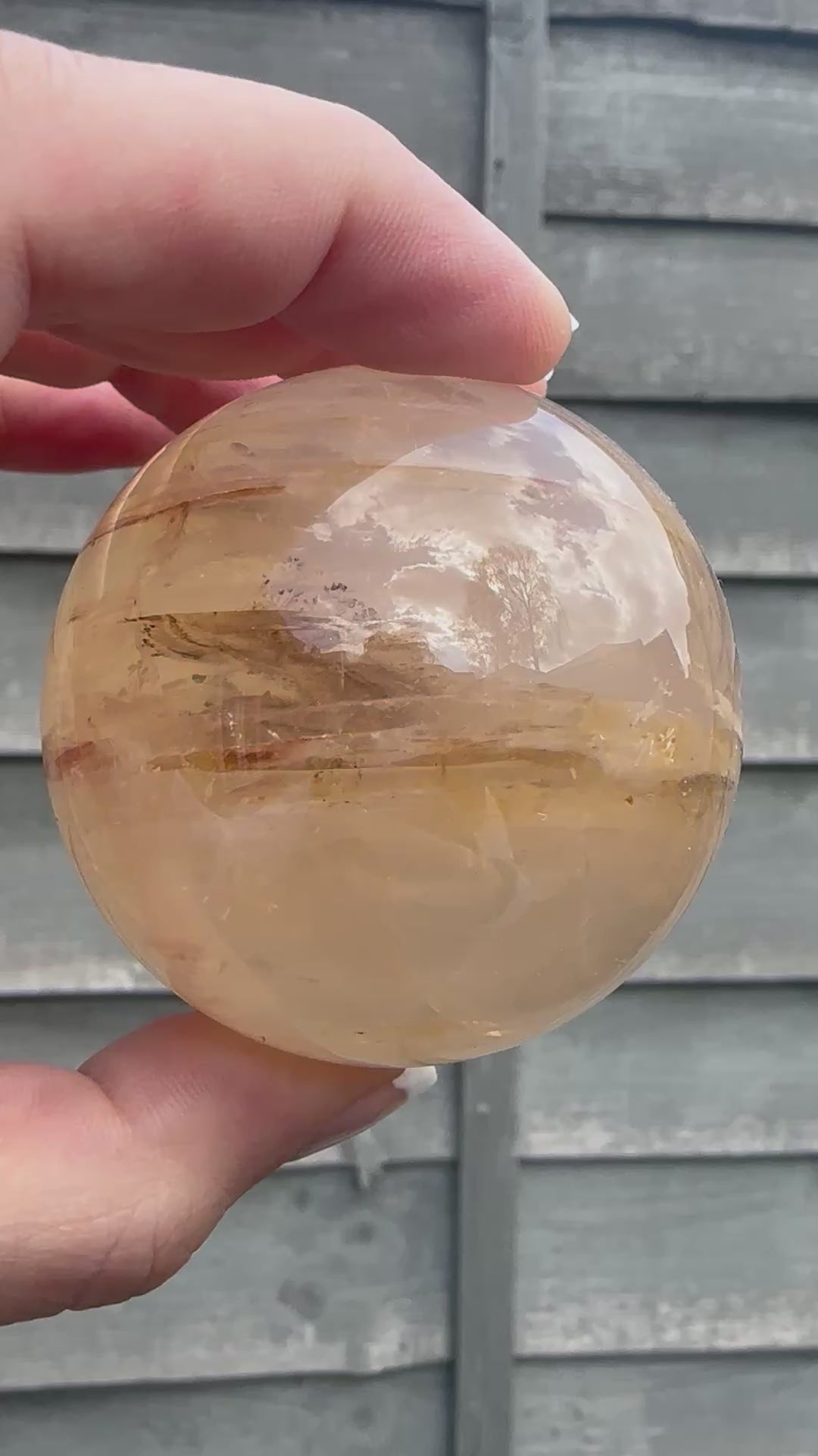 Star Golden Healer With Dendritic Sphere